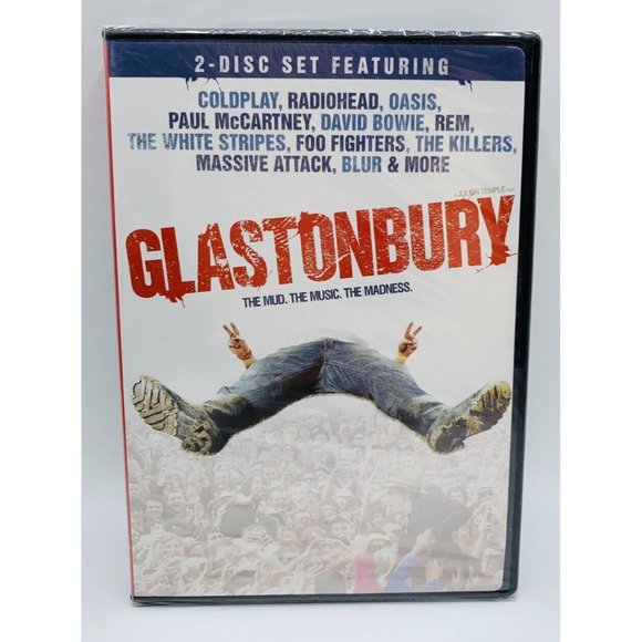 GLASTONBURY DVD 2007, 2-Disc Set THE MUD, THE MUSIC, THE MADNESS NEW SEALED - Picture 1 of 2